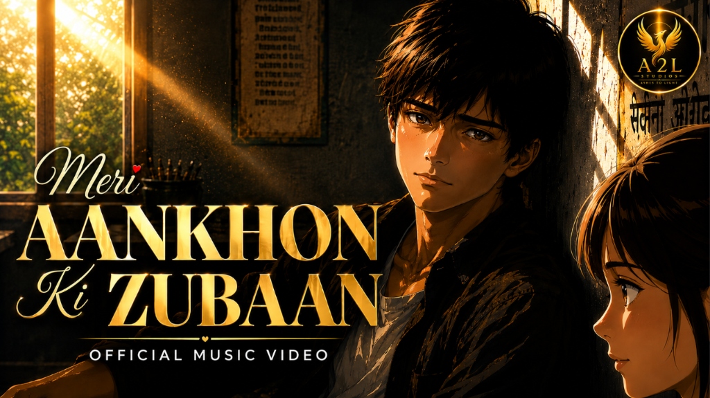 Meri Aankhon Ki Zubaan — Official Music Video — Cover Art